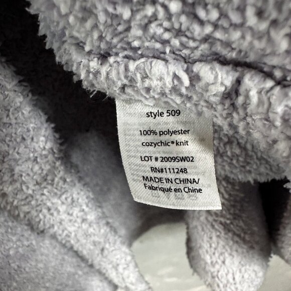 Barefoot Dreams Cozy Chic Robe Size 1 Lilac Purple Soft Warmth Cover Tie Small - Picture 5 of 12